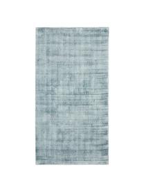 Ručne tkaný koberec z viskózy Jane, Ľadovomodrá, Š 160 x D 230 cm (veľkosť M)