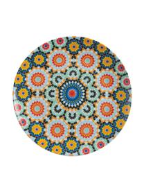 Serviesset Marrakech van porselein, 6 personen (18-delig), Porselein, Multicolour, Set met verschillende formaten