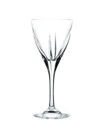 Weingläser Fusion mit Relief, 6 Stück, Glas, Transparent, Ø 9 x H 21 cm, 250 ml
