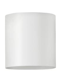 Malá nástenná lampa Roda, Matná biela, Š 10 x V 10 cm