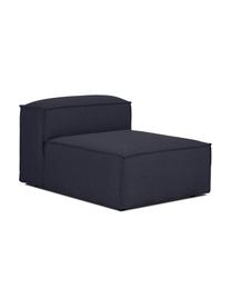 Chauffeuse pour canapé modulable Lennon, Tissu bleu foncé, larg. 89 x prof. 119 cm