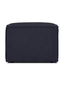 Chauffeuse pour canapé modulable Lennon, Tissu bleu foncé, larg. 89 x prof. 119 cm