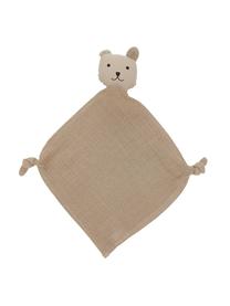 Set de doudous Yoko, 2 uds., 100% algodón, Tonos beige, An 25 x L 25 cm