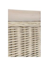 Rattan-Kopfteil Helen, Rattan, Beige, B 160 x H 137 cm