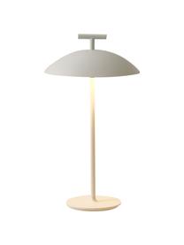 Lampe à poser LED intensité variable Mini Geen-A, Métal, revêtement par poudre, Blanc, Ø 20 x haut. 36 cm