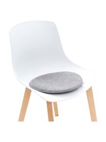 Kulaté plstěné podsedáky na židle Avaro, 4 ks, Světle šedá, Ø 35 cm, V 1 cm