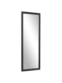Lustro ścienne z drewnianą ramą Muriel, Czarny, S 50 x W 150 cm