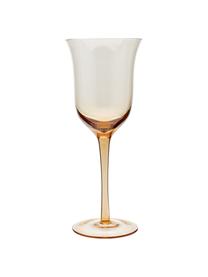 Mondgeblazen wijnglazen Diseguale in verschillende kleuren en vormen, 6 stuks, Mondgeblazen glas, Multicolour, Ø 7 x H 24 cm, 250 ml