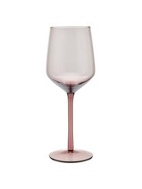 Komplet kieliszków do wina ze szkła dmuchanego Desigual, 6 elem., Szkło dmuchane, Odcienie żółtego, odcienie brązowego, Ø 7 x W 24 cm, 250 ml