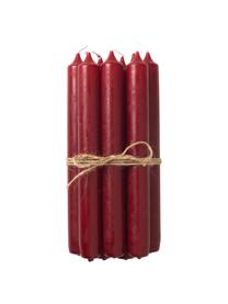 Stabkerzen Classic, 10 Stück, Paraffin, Rot, Ø 2 x H 19 cm