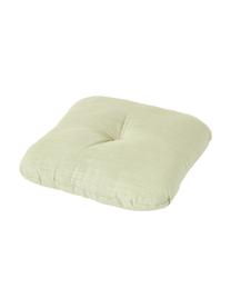 Cojín decorativo Devi, con relleno, Funda: 100% algodón, Verde, An 40 x L 40 cm