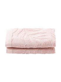 Handtuch Leaf aus Baumwolle in verschiedenen Grössen, 100 % Baumwolle
Mittelschwere Qualität 450 g/m²

Das in diesem Produkt verwendete Material ist schadstoffgeprüft und zertifiziert nach STANDARD 100 by OEKO-TEX®, 3883CIT, CITEVE, Rosa, XS Gästehandtuch, B 30 x L 50 cm, 2 Stück