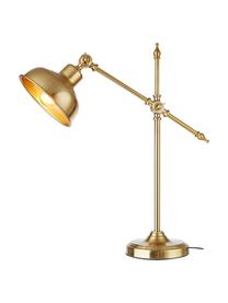 Grande lampe à poser rétro Grimstad, Couleur dorée, larg. 50 x haut. 56 cm