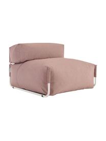Garten-Loungesessel Square, Bezug: Polyester, Polypropylen, , Gestell: Aluminium, lackiert, Rosa, B 101 x T 101 cm