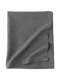 Leinen-Tischdecke Ruta, Grau, Für 6 - 10 Personen (B 130 x L 250 cm)