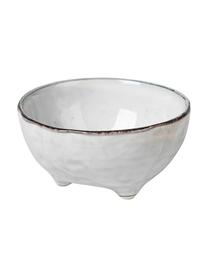Coupelles dip artisanales en grès Nordic Sand Ø 11 cm, 4 pièces, Grès cérame, Tons gris et beiges, Ø 11 x haut. 6 cm
