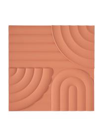 Dekoracja ścienna Massimo, Płyta pilśniowa (MDF), Terakota, S 80 x W 80 cm