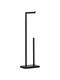 Toilettenpapierhalter Dalston, Metall, beschichtet, Schwarz, B 20 x H 60 cm