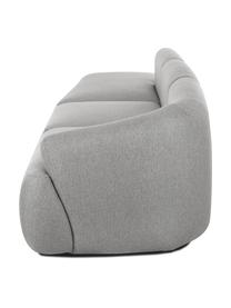 Sofá divan modular Sofia, Tapizado: 100% polipropileno Alta r, Tapizado: relleno de espuma, Estructura: madera de pino macizo, ag, Patas: plástico, Tejido gris, An 340 x F 95 cm, diván izquierdo