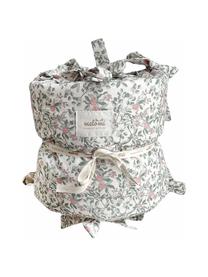 Chichonera cuna Apricot, Funda: algodón, Beige, tonos verdes, rosa, An 28 x L 120 cm
