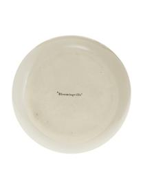 Plato postre artesanal Bea, Gres, Beige, Ø 22 cm