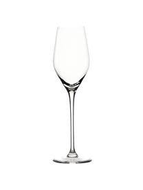 Bicchiere champagne in cristallo Exquisit 6 pz, Cristallo, Trasparente, Ø 7 x Alt. 25 cm, 265 ml