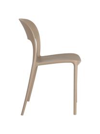 Krzesło z tworzywa sztucznego Valeria, Tworzywo sztuczne (PP), Beżowy, S 43 x G 43 cm