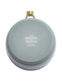 Cazuela antiadherente con tapadera Padova, Azul claro, dorado, Ø 19 cm