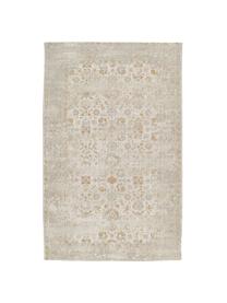 Alfombra artesanal de chenilla Loire, Parte superior: 95% algodón, 5% poliéster, Reverso: 100% algodón El material , Tonos beige, An 160 x L 230 cm (Tamaño M)