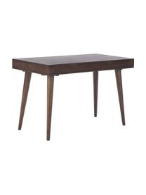 Psací stůl z masivního dřeva se zásuvkou Tova, Masivní mangové dřevo, lakované, Mangové dřevo, Š 117 cm, H 60 cm