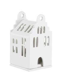 Porzellan-Lichthaus Living in Weiß, Porzellan, Weiß, B 7 x H 11 cm