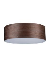 Deckenleuchte Neordic aus Holz, Lampenschirm: Holz, Diffusorscheibe: Kunststoff, Braun, Ø 45 x H 15 cm