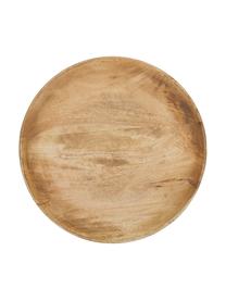Bandeja decorativa redonda de madera Forest, Madera de mango, Madera clara, Ø 30 cm