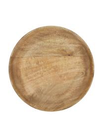 Okrągła taca dekoracyjna z drewno Forest, Drewno mangowe, Jasne drewno naturalne, Ø 30 cm