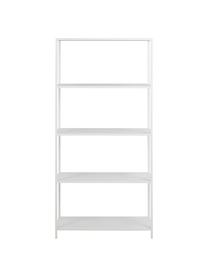 Étagère industrielle métal blanc Neptun, Métal, laqué, Blanc, larg. 70 x haut. 150 cm