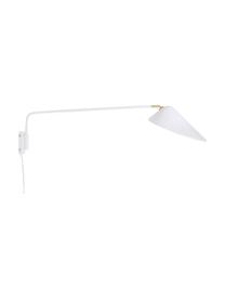 Velké nástěnné svítidlo se zástrčkou Neron, Bílá, Š 27 cm, H 100 cm