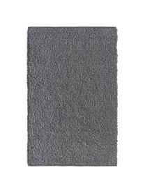 Handgeweven vloerkleed Leah in grijs, 100% polyester, GRS-gecertificeerd, Grijs, B 120 x L 180 cm