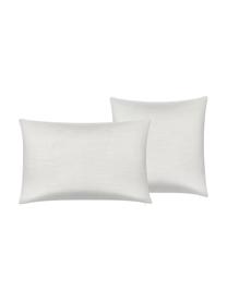 Kissenhüllen Hasan, 2er-Set, 100% Baumwolle, Pfirsichfarben, Weiß, B 30 x L 50 cm, B 40 x L 40 cm