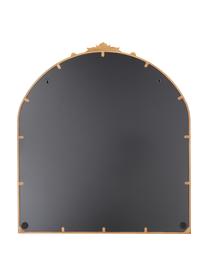 Specchio barocco da parete con cornice in metallo dorato Saida, Cornice: metallo rivestito, Superficie dello specchio: lastra di vetro, Dorato, Larg. 90 x Alt. 100 cm