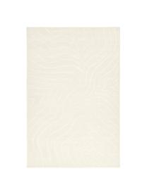 Wollteppich Aaron, handgetuftet, Flor: 100 % Wolle, Cremeweiß, B 160 x L 230 cm (Größe M)