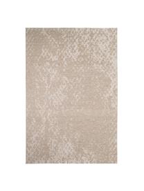 In- & Outdoor-Teppich Glam mit Samt-Effekt, 100% Polypropylen, Sandfarben, Cremeweiß, B 130 x L 190 cm (Größe S)