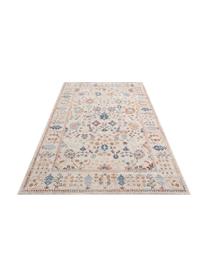 Kurzflor-Teppich Heritage mit bunten Ornamenten, Flor: 100% Polyester, Elfenbeinfarben, B 160 x L 236 cm (Größe M)