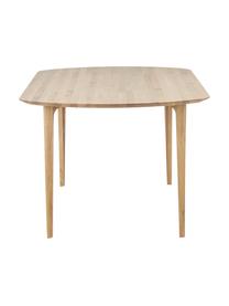 Tavolo ovale in legno di quercia Archie, 200 x 100 cm, Legno di quercia massiccio, oliato 
100% legno FSC proveniente da foreste sostenibili, Legno di quercia, Larg. 200 x Prof. 100 cm