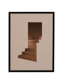 Ingelijste kunstdruk Andrey, Frame: hout, Zwart, bruintinten, B 32 x H 42 cm