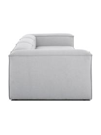 Canapé 4 places modulaire gris clair Lennon, Tissu gris clair, larg. 327 x prof. 119 cm