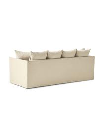 Sofa Mila (3-Sitzer), Bezug: 100% Polyester Der hochwe, Gestell: Kieferholz, Faserplatte, , Webstoff Dunkelbeige, B 220 x H 85 cm