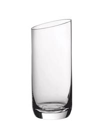 Longdrinkglas NewMoon, 4 stuks, Glas, Transparant, Ø 7 x H 16 cm, 370 ml