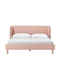 Čalouněná postel Luma, Růžová, Š 140 cm, D 200 cm