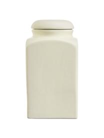 Aufbewahrungsdose Mrs Winterbottoms Sugar, Steingut, Cremeweiß, Schwarz, Ø 11 x H 21 cm, 1,3 L
