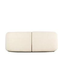 Sofa modułowa Sofia (2-osobowa), Tapicerka: 100% polipropylen Dzięki , Stelaż: lite drewno sosnowe, płyt, Nogi: tworzywo sztuczne, Kremowobiała tkanina, S 192 x G 95 cm